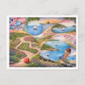 Carte Postale Jardin de Paradis (Devant)