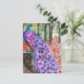 Carte Postale Jardin de Peacock (Debout devant)