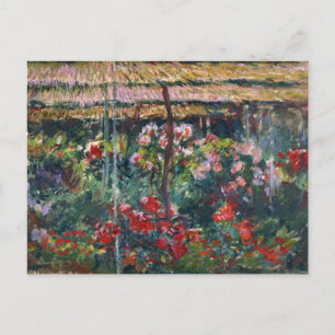 Carte Postale Jardin de pivoines   Claude Monet
