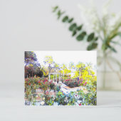 Carte Postale Jardin de roses (Debout devant)