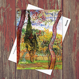 Carte Postale Jardin de Saint-Paul Vincent van Gogh