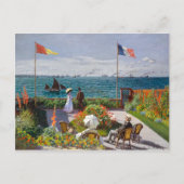 Carte Postale Jardin de Sainte-Adresse | CLAUDE MONET | (Devant)