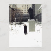 Carte Postale Jardin de sculpture en MoMA : www.AriesArtist.com (Devant)