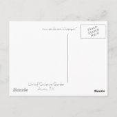 Carte Postale Jardin de sculpture Umlauf (Dos)