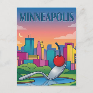 Carte Postale Jardin de sculptures de Minneapolis