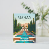 Carte Postale Jardin de Shazdeh Iran (Debout devant)