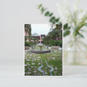 Carte Postale Jardin de station de vacances de Boca (Debout devant)