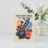 Carte Postale Jardin de victoire (Debout devant)