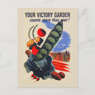 Carte Postale Jardin de victoire