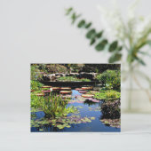 Carte Postale Jardin d'eau (Debout devant)