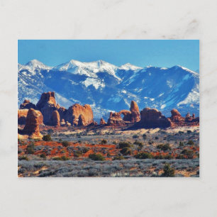 Carte Postale Jardin D'Eden Au Parc National Des Arches