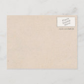 Carte Postale Jardin des cochons de Guinée (Dos)