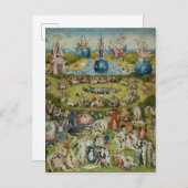 Carte Postale Jardin des délices terrestres, 1490-1500 (Devant / Derrière)