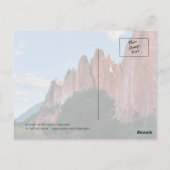 Carte Postale Jardin des Dieux (Dos)