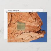 Carte Postale Jardin des Dieux (Devant / Derrière)