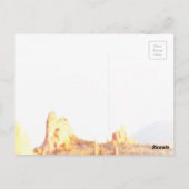 Carte postale Jardin des Dieux (Dos)