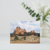 Carte Postale Jardin des Dieux, Colorado Springs (Debout devant)