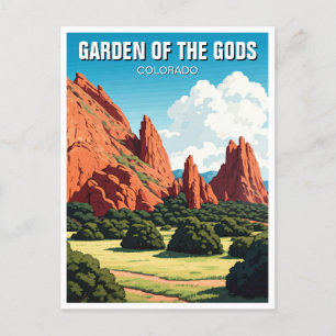 Carte Postale Jardin des Dieux Colorado Voyage