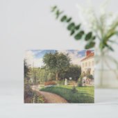 Carte Postale Jardin des Mathurins à Pontoise par Pissarro (Debout devant)