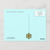 CARTE POSTALE JARDIN DES OMBRES PERDUES, DES FAERY ET DES PAPILL (Dos)