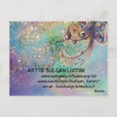 CARTE POSTALE JARDIN DES OMBRES PERDUES, DRAGON ROUGE VOL (Dos)