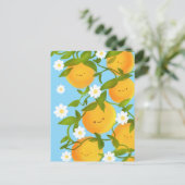 Carte Postale Jardin des Oranges d'été (Debout devant)