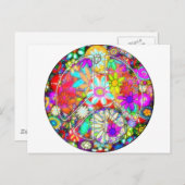 Carte Postale jardin des signes de paix (Devant / Derrière)