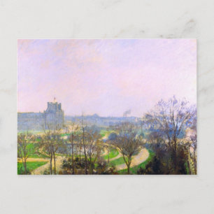 Carte Postale Jardin des Tuileries de Camille Pissarro