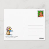 Carte postale "Jardin d'hiver" (Dos)