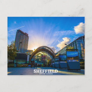 Carte Postale Jardin d'hiver de Sheffield