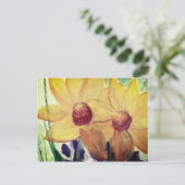Carte Postale Jardin d'or (Debout devant)