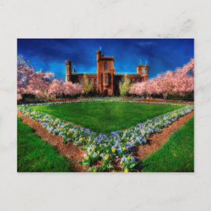 Carte Postale Jardin du château de Smithsonian Les fleurs de cer