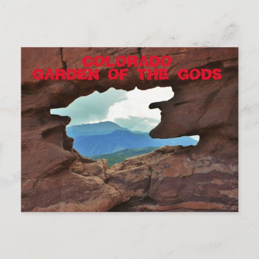 Carte Postale Jardin du Colorado des Dieux (Devant)