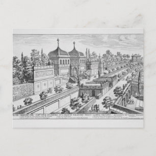 Carte Postale Jardin du duc de Parme sur la colline du Palatin,