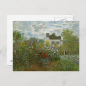 Carte Postale Jardin du Monet à Argenteuil (Devant / Derrière)
