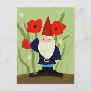 Carte postale Jardin du Souvenir Gnome