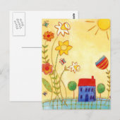 Carte Postale jardin en abondance (Devant / Derrière)