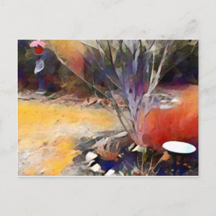 Carte Postale Jardin enchanté