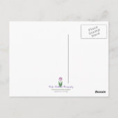 Carte Postale Jardin ensoleillé (Dos)