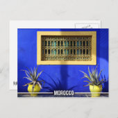 Carte Postale Jardin exotique - Marrakech Maroc (Devant / Derrière)