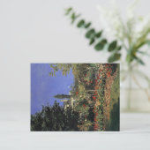 Carte Postale Jardin Fleuri À Sainte Adresse - Claude Monet (Debout devant)