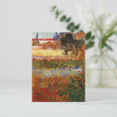Carte Postale Jardin fleuri (F430) Van Gogh Beaux-Arts (Debout devant)