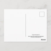 Carte Postale Jardin Fleurs No 74 Version couleur (Dos)