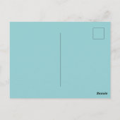 Carte Postale Jardin floral de la pêche à la palme (Dos)