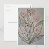 Carte Postale Jardin Floral Multimédia (Devant / Derrière)