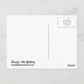 Carte Postale Jardin Garden (Dos)