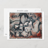 Carte Postale Jardin Glacière sec | Paul Klee | (Devant / Derrière)