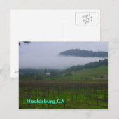 Carte Postale jardin, Healdsburg, CA (Devant / Derrière)