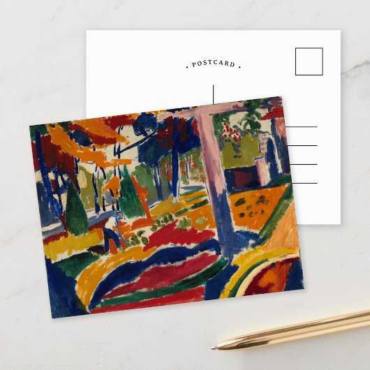 Carte Postale Jardin | Henry Lyman Saÿen