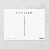 Carte Postale Jardin intérieur du temple Meiji-Jingu (Dos)